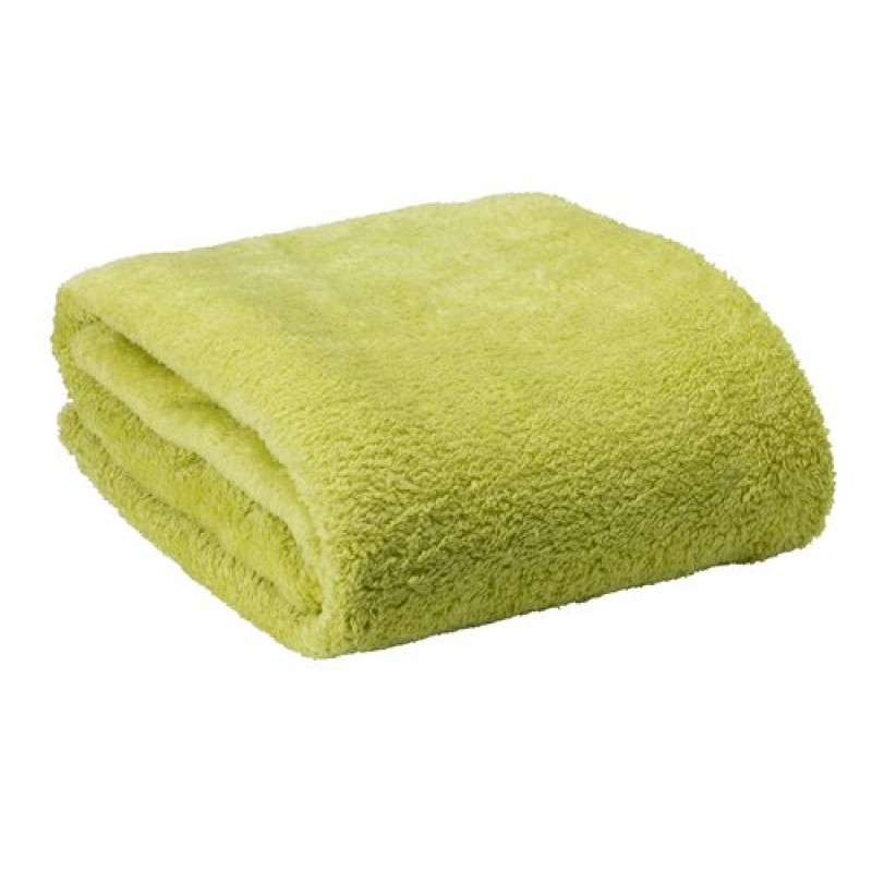 Patura pufoasa 140x200 verde lamaie